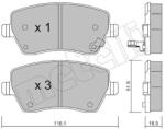 METELLI Sada brzdových platničiek kotúčovej brzdy METELLI 22-0485-1 (22-0485-1)