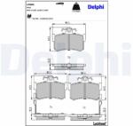 DELPHI Klocki Ham. Rover 800 Tyl (lp880)