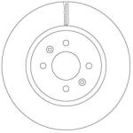 TRW Brzdový kotúč TRW DF6842 (DF6842)