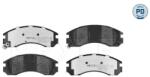 MEYLE Sada brzdových platničiek kotúčovej brzdy MEYLE 025 213 6315/PD (025 213 6315/PD)
