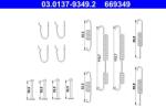 ATE Súprava príslušenstva, brzdové čeľuste ATE 03.0137-9349.2 (03.0137-9349.2)