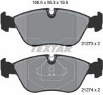 TEXTAR Sada brzdových platničiek kotúčovej brzdy TEXTAR 2127304 (2127304)