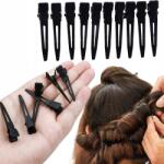chila Hajcsatok Hajcsipeszek Hajtűk Fodrászati Kis Méretű 10 Db Fekete Fém (KLIPSY DO WŁOSÓW MAŁE 10 SZT CZARNE METALOWE)