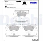 DELPHI Sada brzdových platničiek kotúčovej brzdy DELPHI LP3850 (LP3850)