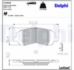 DELPHI Klocki Ham. Dodge Caliber (lp2038)