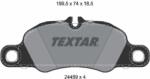 TEXTAR Sada brzdových platničiek kotúčovej brzdy TEXTAR 2445901 (2445901)