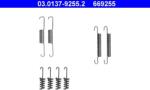 ATE Súprava príslušenstva, čeľusť parkovacej brzdy ATE 03.0137-9255.2 (03.0137-9255.2)
