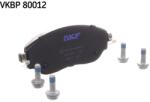 SKF Sada brzdových platničiek kotúčovej brzdy SKF VKBP 80012 (VKBP 80012)