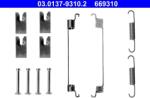 ATE Súprava príslušenstva, brzdové čeľuste ATE 03.0137-9310.2 (03.0137-9310.2)