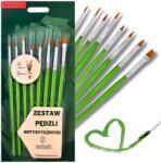 Loveart ecsetkészlet 8 db-os akril- és poszter gouache festékekhez (Pędzle Zestaw 8szt)