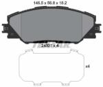 TEXTAR Sada brzdových platničiek kotúčovej brzdy TEXTAR 2433701 (2433701)