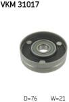 SKF Vratná/vodiaca kladka rebrovaného klinového remeňa SKF VKM 31017 (VKM 31017)