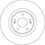 TRW Brzdový kotúč TRW DF4632S (DF4632S)