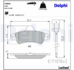 DELPHI Klocki Ham. Ford Mondeo Tyl Z Czuj 94-00 (lp853)