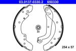 ATE Sada brzdových čeľustí ATE 03.0137-0330.2 (03.0137-0330.2)