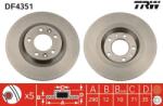 TRW Brzdový kotúč TRW DF4351 (DF4351)
