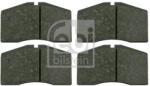 Febi Bilstein Sada brzdových platničiek kotúčovej brzdy FEBI BILSTEIN 16514 (16514)