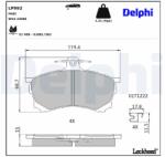 DELPHI Klocki Ham. Mitsubishi Carisma (lp992)