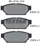 TEXTAR Sada brzdových platničiek kotúčovej brzdy TEXTAR 2187202 (2187202)