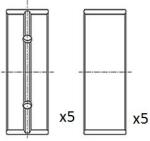 FAI AutoParts Ložisko kľukového hriadeľa FAI AutoParts BM1045-STD (BM1045-STD)