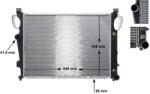 MAHLE Chladič motora MAHLE CR 304 000S (CR 304 000S)