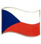  3D Cseh Zászló Alumínium Matrica Autókhoz, Motorokhoz, Otthonra és Könyvekre, Embléma Logó