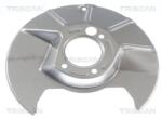 TRISCAN Ochranný plech proti rozstreku, Brzdový kotúč TRISCAN 8125 50202 (8125 50202)