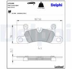 DELPHI Klocki Ham. Tyl Porsche 911 11- Tyl (lp3298)