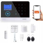 Onshop Vezeték Nélküli LCD Riasztó 2.4' Gsm WiFi Tuya Smart Lengyelül (WG103T czarny 1xPIR)