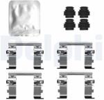 DELPHI Súprava príslušenstva, obloženie kotúčovej brzdy DELPHI LX0828 (LX0828)