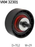 SKF Vratná/vodiaca kladka rebrovaného klinového remeňa SKF VKM 32301 (VKM 32301)