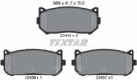 TEXTAR Sada brzdových platničiek kotúčovej brzdy TEXTAR 2345501 (2345501)