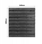 Botle Műhelyszerszámtartó tábla garázsba, 35 x 39 cm (5051150105904)