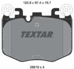 TEXTAR Sada brzdových platničiek kotúčovej brzdy TEXTAR 2681901 (2681901)
