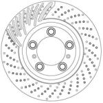 TRW Brzdový kotúč TRW DF6821S (DF6821S)