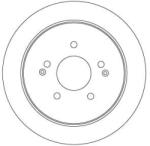 TRW Brzdový kotúč TRW DF6901 (DF6901)