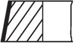 MAHLE Sada piestnych krúżkov MAHLE 033 19 N3 (033 19 N3)
