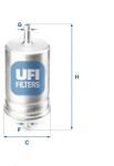 UFI Palivový filter UFI 31.510. 00 (31.510.00)
