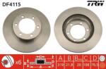 TRW Brzdový kotúč TRW DF4115 (DF4115)