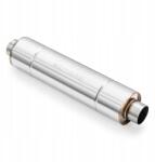 RM Motors RM01 Sport Kipufogódob, átmenő, 400 mm, 110 mm, 63, 5 mm