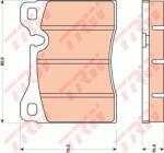 TRW Sada brzdových platničiek kotúčovej brzdy TRW GDB270 (GDB270)