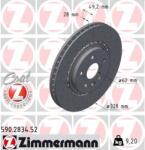 ZIMMERMANN Brzdový kotúč ZIMMERMANN 590.2834. 52 (590.2834.52)