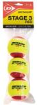 Dunlop Mingi de tenis copii Dunlop Stage 3 Red 3B (601340)