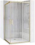 Rea Cabina de dus City Auriu Periat cu cadita Savoy 80x100cm, Rea (KPL-K74501)