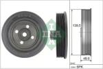 Schaeffler INA Remenica kľukového hriadeľa Schaeffler INA 544 0139 10 (544 0139 10)