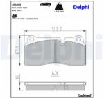 DELPHI Sada brzdových platničiek kotúčovej brzdy DELPHI LP3595 (LP3595)