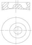MAHLE Piest MAHLE 016 02 00 (016 02 00)