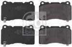 Febi Bilstein Sada brzdových platničiek kotúčovej brzdy FEBI BILSTEIN 116151 (116151)