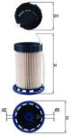 MAHLE Filtr Paliwa Audi Vw (kx 492)