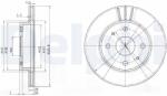 DELPHI Tarcza Ham. Daihatsu Cuore 07- (bg3555)